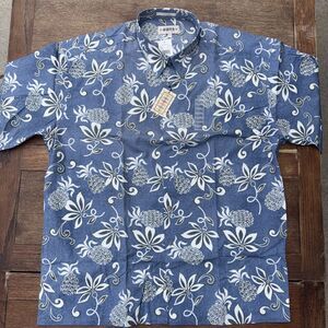 Camp Moda Hawaiian short sleeve Button-down new with tags Xxl